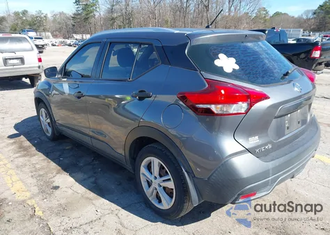 2019 Nissan Kicks S z USA, uszkodzony, nr VIN 3N1CP5CU8KL566050